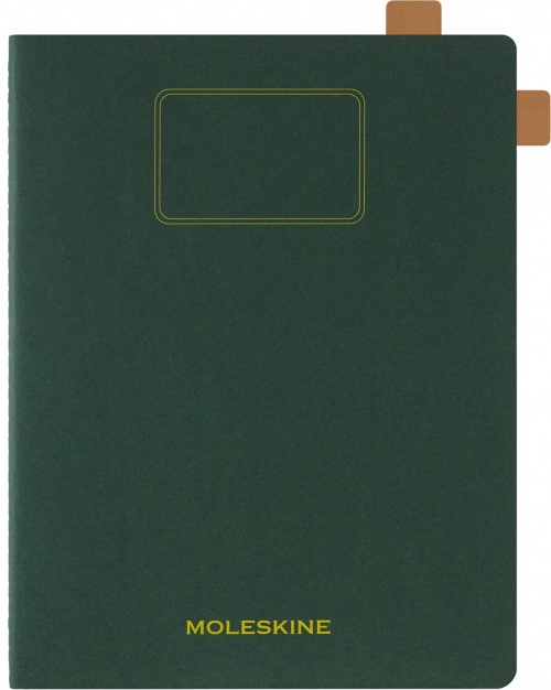 Zeszyt Moleskine Student Cahier XXL (21.6X27.9 cm) Gładki Zielony Mirt (Moleskine Student XXL Plain Myrtle Green Soft Cover) - 8056999276911